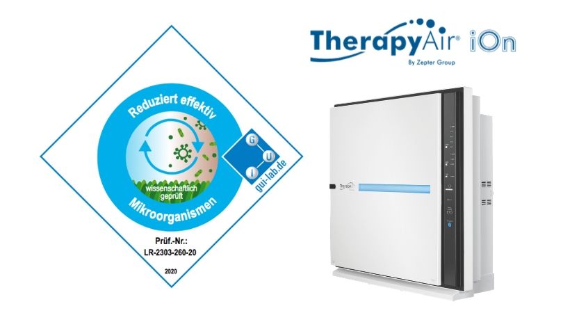 Certyfikat dla Therapy Air Ion